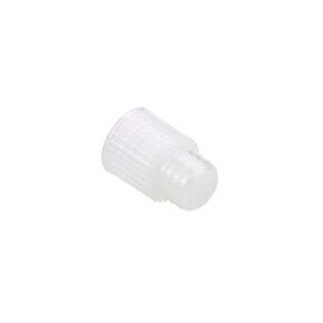 Caplugs Evergreen 300-2910-020 Test Tube Stopper Caps. 10mm, Recessed top, PE-HD, Natural (Pack of 200)