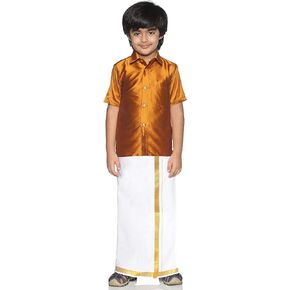 Boy's Shirt and Dhoti Set