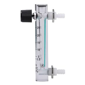 Air Flowmeter, Air Flow Meter Air Flowmeter Control Valve 2.5-25 LPM Flowmeter Suitable for Air Flow Measuring