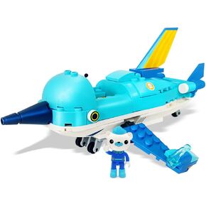 Mini Action Figures, Minifigures Building Blocks Set Building Toys Action Figures Toy Set Characters Set Playset Cake Topper Figures Toys for Boys, Girls Kids & Adults, Orange