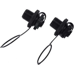2 PCS River Run Tube,Air Valve,Air Bed Dinghy Kayak Canoe Fishing Boats Raft Airbed Replacement Screw for Inflatable Rubber Dinghy Raft Pool Boat