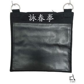 TAO Wing Chun Wall Bag Strike Target 1 Section Kung fu Canvas and PU Leather (unfilled)