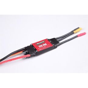 Predator ESC 40A with 3A SEBC Brushless Speed Controller for RC Airplane (XT60 Plug, 230mm CaCble, Support 4S Battery)
