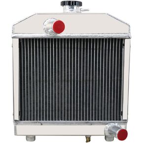 Radiator for Kubota B6100 B7100 B6100HST B7100HST-DT 15553-72060, 2 Row Full Performance Aluminium Radiator