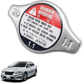 Radiator Cap Cover - Compatible with 1994-2006 Honda Accord 1992-2005 Honda Civic 1997-2005 Honda CRV 1995-2007 Honda Odyssey 2003-2008 Honda Pilot - OEM 19045-PAA-A01 19045PAAA01