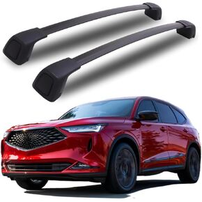 Roof Racks Aluminum Alloy ONLY Structure Cross Bars Rail Fit for Acura MDX 2022 2023 2024 Rack Crossbar in Kuwait