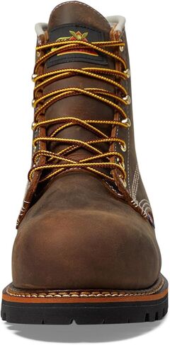 Thorogood American Legacy Series 6" Crazyhorse Nano Toe Waterproof Leather Work Boots for Men with Slip-Resistant Outsole in Kuwait