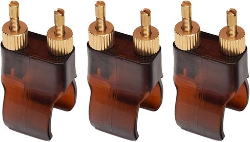 ARTIBETTER 3pcs Violin Fine Tuners Erhu Metal String Adjuster Replacement Parts Assorted Color in Saudi Arabia