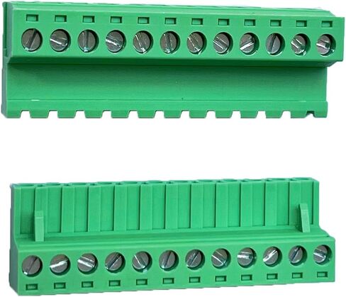 10 مجموعات 5.08 مللي متر الملعب PCB المسمار محطة كتلة موصل 8Pin الذكور والإناث فينيكس نوع التوصيل 300 فولت 15A in Saudi Arabia