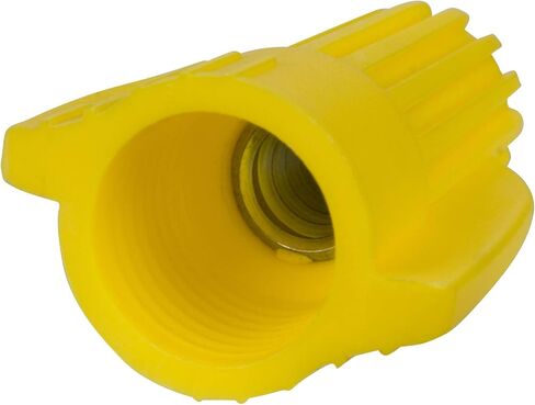 Morris Products Winged Twist Connectors – For Connecting Electrical Wiring – Flame Retardant Housing, Heavy Duty - Blue - Max: 1#8 w/3#10, Min: 2#10 w/1#12 Wire Combinations – Pack of 6 in Kuwait