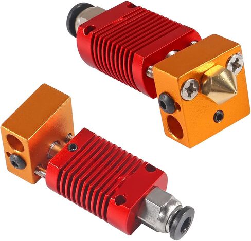 Ender 3 Hotend Extruder, Assembled Metal Hotend Kit 3D Printer Assembled Extruder Parts Compatible with Ender 3 Ender 3 V2 and Ender 3 Pro CR-10 in Saudi Arabia