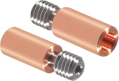 3Pcs Bi-Metal Heatbreak Heat Break CR10 Temperature Throat for V6 Hotend Heater Block for 3D Printer 1.75MM Filament Smooth in Saudi Arabia