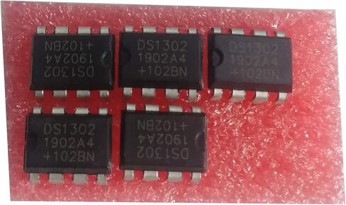 5PCS DS1302 DIP-8 Dallas Maxim 3-Wire Real-Time Clock in Kuwait