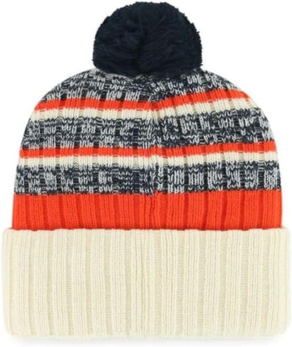 47 Houston Astros Beanie Mens Womens Cuffed Pom Knit Winter Hat, Cream/Natural White in Saudi Arabia