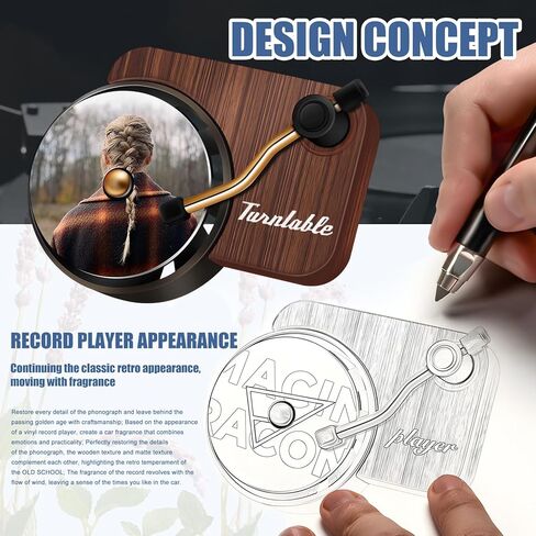 حزمة من 2 مشغل تسجيل معطر الهواء TayTay، 10 قطع بديلة من الأجهزة اللوحية غطاء الألبوم الأول هدية لمحبي الأقراص المضغوطة لتزيين السيارة in Kuwait