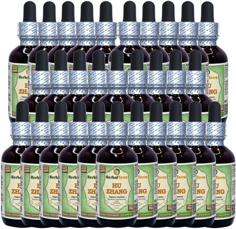 Hu Zhang (Polygonum Cuspidatum) Glycerite, Dried Root Alcohol-Free Liquid Extract 2 oz in Saudi Arabia