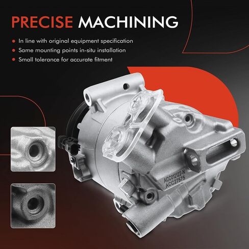 A-Premium A/C Compressor with Clutch Compatible with Chevrolet Colorado 3.6L 2017-2022, GMC Canyon 3.6L 2017-2022, CVC Style in Saudi Arabia