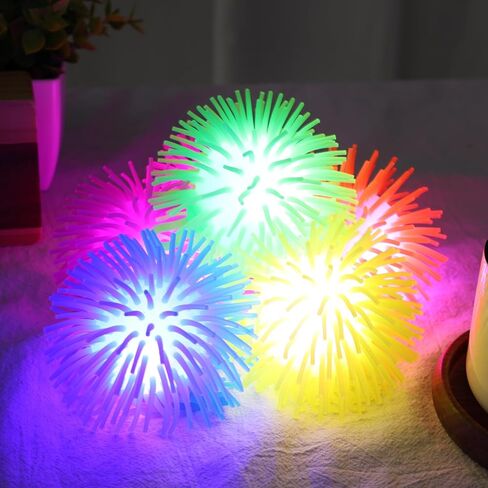 POPLAY 10 قطع من الكرات المنتفخة، ألوان متنوعة، كرات شائكة، ألعاب حسية، كرات تخفيف التوتر للأطفال والبالغين والقلق، جوائز الفصول الدراسية الحسية in Kuwait