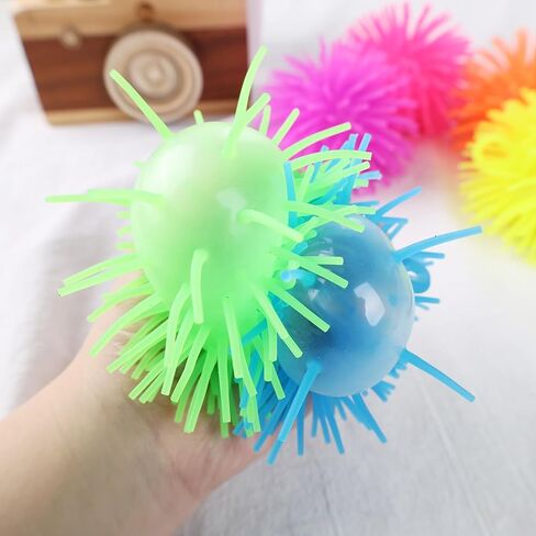 POPLAY 10 قطع من الكرات المنتفخة، ألوان متنوعة، كرات شائكة، ألعاب حسية، كرات تخفيف التوتر للأطفال والبالغين والقلق، جوائز الفصول الدراسية الحسية in Kuwait