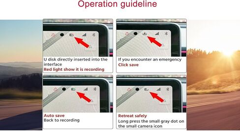 محرك فلاش Tesla Dashcam وSentry SSD المحمول مع USB 3.0 128 جيجابايت لطراز Tesla 3/S/X/Y Dashcam ووضع Sentry | ملحقات طراز تسلا 3/S/X/Y المجهزة مسبقًا | محرك الإبهام تسلا| لقطة فيديو in Kuwait