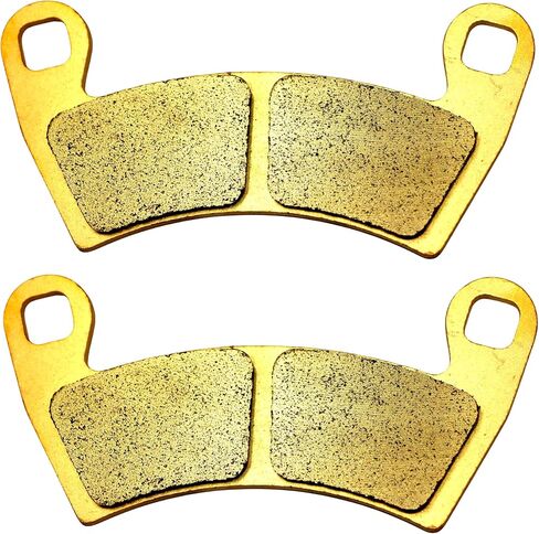 MC Brake Pads for Polaris Ranger XP 1000 2018 2019 2020 2021 2022 - Ranger 1000 Crew 1000 2020-2022 - Ranger Crew XP 1000 2019-2022 (DON'T fit Waterfowl) Front Rear Sintered Copper Brakes MC656F456R in Kuwait