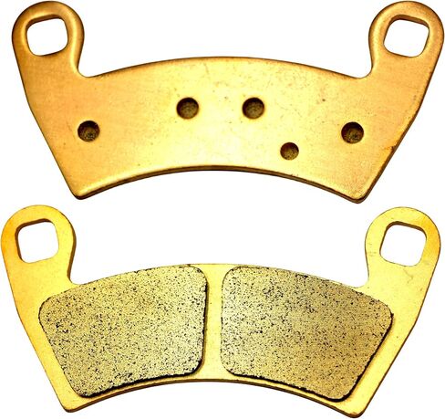 MC Brake Pads for Polaris Ranger XP 1000 2018 2019 2020 2021 2022 - Ranger 1000 Crew 1000 2020-2022 - Ranger Crew XP 1000 2019-2022 (DON'T fit Waterfowl) Front Rear Sintered Copper Brakes MC656F456R in Kuwait