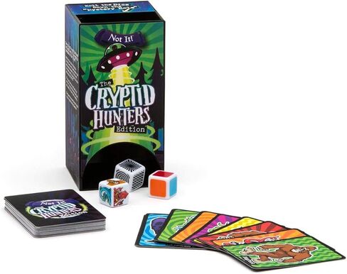 Not it! Camping Chaos Edition Card and Dice Game - Quick-Find Challenge for Family & Friends - Hilarious Fun Adventure Dice Tower Game in Saudi Arabia