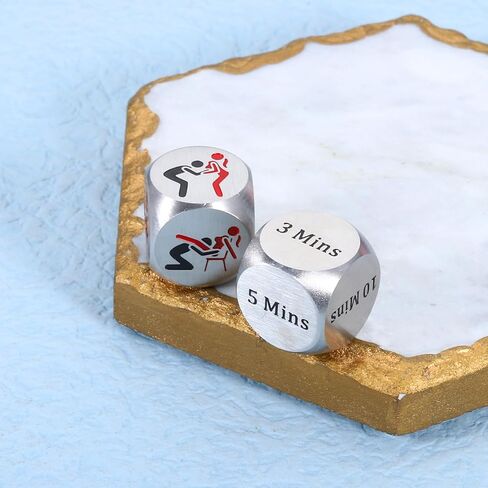 Easter Basket Stuffers for Adults Women Men Anniversary for Him Her Couple Gifts for Boyfriend Girlfriend 11th Anniversary Steel Date Night Dice for Husband Wife for Wedding Birthday for Women Men in Saudi Arabia