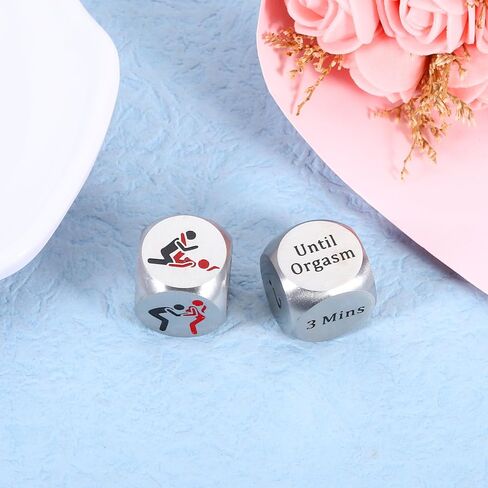Easter Basket Stuffers for Adults Women Men Anniversary for Him Her Couple Gifts for Boyfriend Girlfriend 11th Anniversary Steel Date Night Dice for Husband Wife for Wedding Birthday for Women Men in Saudi Arabia