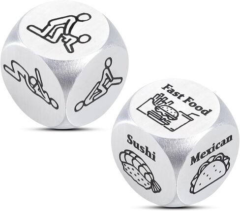 Easter Basket Stuffers for Adults Women Men Anniversary for Him Her Couple Gifts for Boyfriend Girlfriend 11th Anniversary Steel Date Night Dice for Husband Wife for Wedding Birthday for Women Men in Saudi Arabia