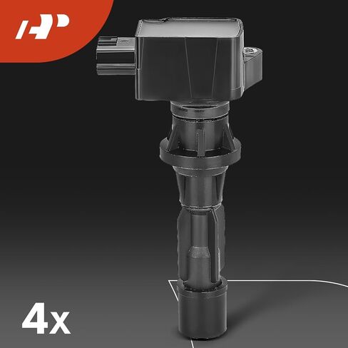 A-Premium Set of 4 Ignition Coil Pack and Iridium Spark Plugs Compatible with Mazda 3 2006-2013, 6 2006-2013, CX-7 2010-2012, 2.0L 2.3L 2.5L in Saudi Arabia