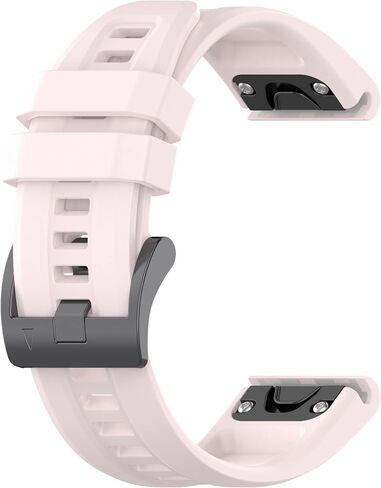 سوار سيليكون REYDA متوافق مع Garmin Fenix ​​8 43 مم، 20 مم، سوار ساعة سريع التركيب من السيليكون الناعم المسامي، سوار معصم رياضي بديل لـ Garmin Fenix ​​7S/7S Pro/6S/6S Pro/5S/5S Plus in Kuwait