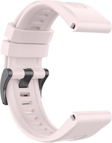 سوار سيليكون REYDA متوافق مع Garmin Fenix ​​8 43 مم، 20 مم، سوار ساعة سريع التركيب من السيليكون الناعم المسامي، سوار معصم رياضي بديل لـ Garmin Fenix ​​7S/7S Pro/6S/6S Pro/5S/5S Plus in Kuwait