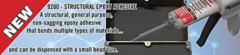 MG Chemicals 9200FR Flame Retardant Structural Epoxy Adhesive, 25mL Dual Dispenser in Kuwait