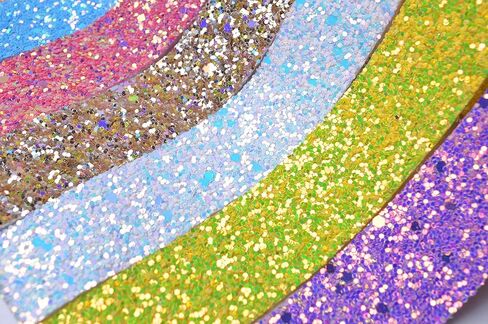 7 ياردات ألوان متنوعة 1 بوصة (25 مم) شريط لامع لصناعة قوس الشعر، شرائط لامعة لتزيين القوس، أشرطة لامعة سميكة لربطات عنق الزفاف، لوازم الحرف والمجوهرات GR001 in Kuwait