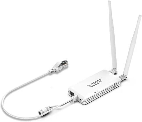 Vonets VBG1200 2.4 جيجا هرتز/5 جيجا هرتز Mini WiFi Bridge Ethernet/مكرر لاسلكي/راوتر/موسع نطاق إشارة WiFi صناعي مدعوم من DC/USB مع ذكر RJ45 لكاميرا DVR IP in Kuwait