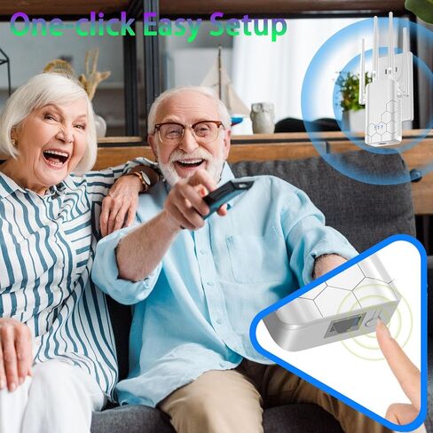 2024 معزز إشارة موسع واي فاي للمنزل، مكرر واي فاي يصل إلى 9000 قدم مربع وأكثر من 35 جهاز، معزز واي فاي موسع الإنترنت مع منفذ إيثرنت، إعداد سهل، مصنوع للولايات المتحدة الأمريكية in Kuwait
