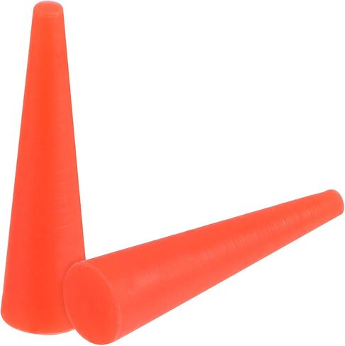 MECCANIXITY Silicone Rubber Tapered Plug 3mm to 8mm Solid Red for Powder Coating, Painting, Anodizing, Plating, Sandblasting, Laboratory Use 30 Pieces in Saudi Arabia