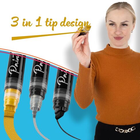 أقلام تحديد جامبو برأس لباد 15 مم من Stylo، 4 عبوات من علامات الملصقات السميكة الكبيرة الملونة، أقلام تحديد كبيرة الحجم لوضع العلامات واللافتات والسبورات السوداء والزجاج الأمامي واللوحات الخارجية وصناعة الحرف اليدوية in Kuwait