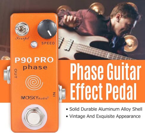 ERYUE فيزر دواسة، MOSKYaudio P90 برو المرحلة فيزر دواسة تأثيرات الغيتار واحدة صغيرة خمر فيزر دواسة تأثير دواسة in Kuwait