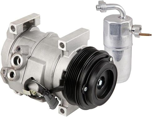 لضاغط التيار المتردد الكلاسيكي GMC Sierra 2500 HD & Chevy 2500 HD مع مجفف مكيف الهواء - BuyAutoParts 60-88614R2 جديد in Saudi Arabia