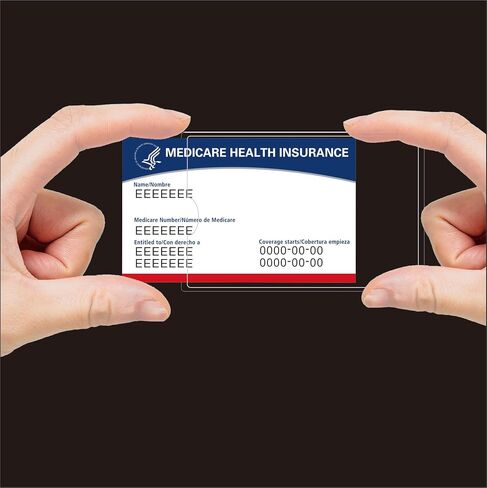 12 حزمة من واقيات بطاقات الضمان الاجتماعي، أكمام بلاستيكية شفافة مقاومة للماء من البولي فينيل كلوريد، اجتماعية، أمان، مترو، ترخيص، بطاقات الائتمان، واقي بطاقة طبية جديد in Kuwait