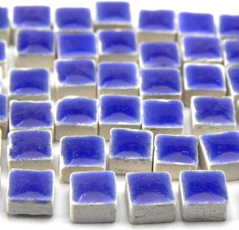 Mini Ceramic Tiles (0.19inch or 5mm) 250 Pieces, Wine red, RV01 in Saudi Arabia