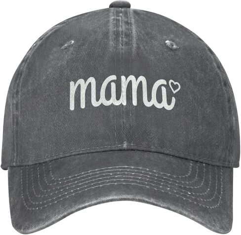 Mama Hat for Women Adjustable Cotton Baseball Cap Gifts for Mom Hats in Saudi Arabia