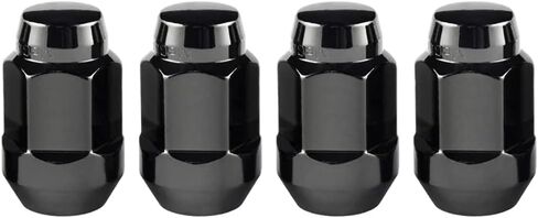 صواميل عروة على شكل مخروطي منتفخ أسود من MCGARD 64015 (حجم خيط M12 × 1.5) - مجموعة من 4 قطع in Kuwait