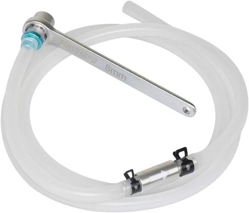 FIRSTINFO F3511 11mm Mini Brake Bleeder Wrench with Hose, Check Valve and 12 Points Socket, for Automotive and Motorcycle Brake Bleeding in Saudi Arabia