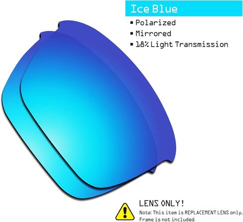 SmartVLT Men's Replacement Lenses for Oakley Thinlink OO9316 Sunglass - More Options in Saudi Arabia