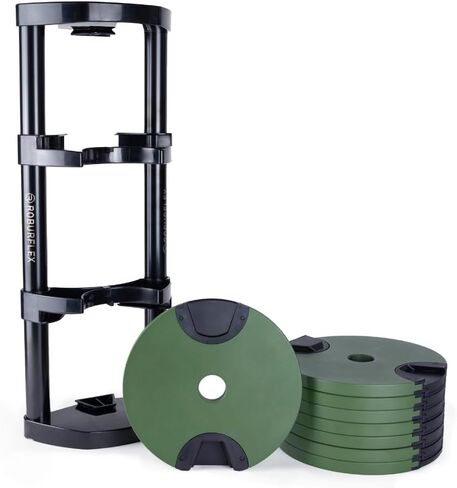 NUOBELL adjustable dumbbell by ROBURFLEX for Workout Strength Training Fitness Home Gym - (Single) in Saudi Arabia