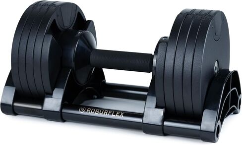 NUOBELL adjustable dumbbell by ROBURFLEX for Workout Strength Training Fitness Home Gym - (Single) in Saudi Arabia