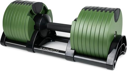 NUOBELL adjustable dumbbell by ROBURFLEX for Workout Strength Training Fitness Home Gym - (Single) in Saudi Arabia